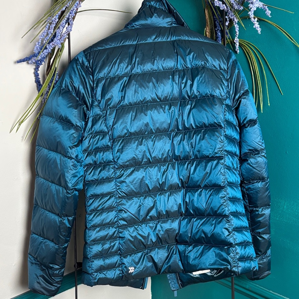 Teal Puffer Jacket - Picture 5 of 5